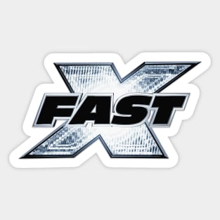 Fast X movie Sticker